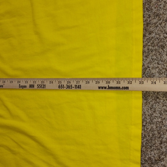 US Polo Assassin Yellow Polo Collared Shirt Men's Size 2XL - Picture 10 of 10